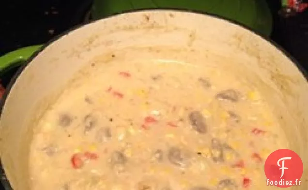 Chaudrée de Maïs avec Saucisse