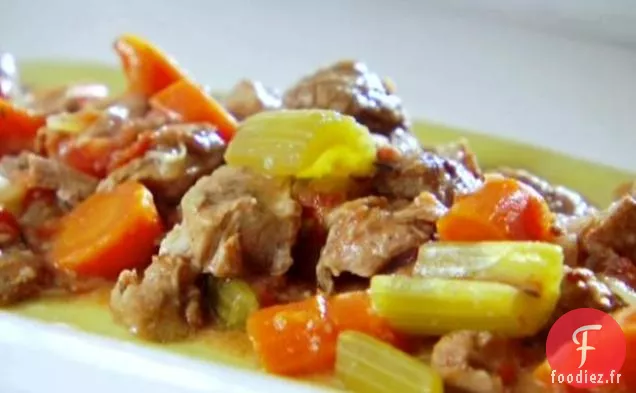 Ragoût d'Osso Buco à la Polenta Épicée