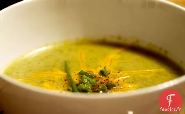 Recette de Soupe au Brocoli Végétalien