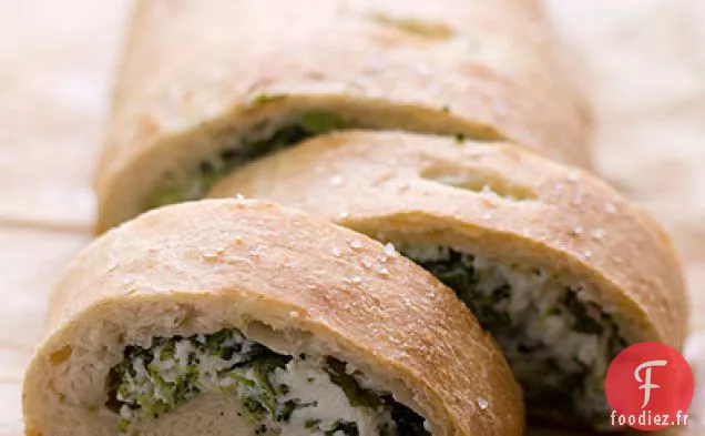 Stromboli au Brocoli et au Fromage