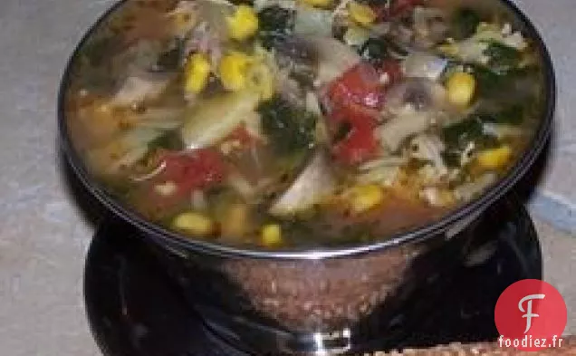 Minestrone de Poulet et Artichaut