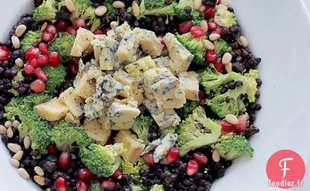 Fromage Bleu, Brocoli Et Lentilles