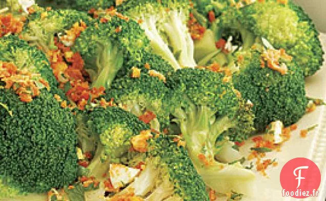 Brocoli Aux Œufs Et Chapelure Citronnée Au Parmesan