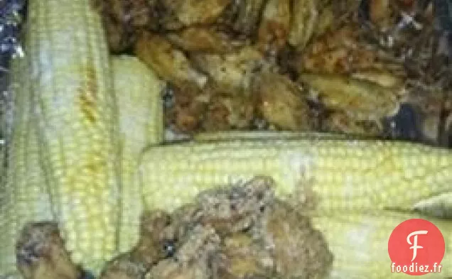 Ailes de Poulet Au Citron Et au Poivre Faciles