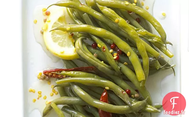 Haricots Verts Marinés Épicés et Croquants au Citron