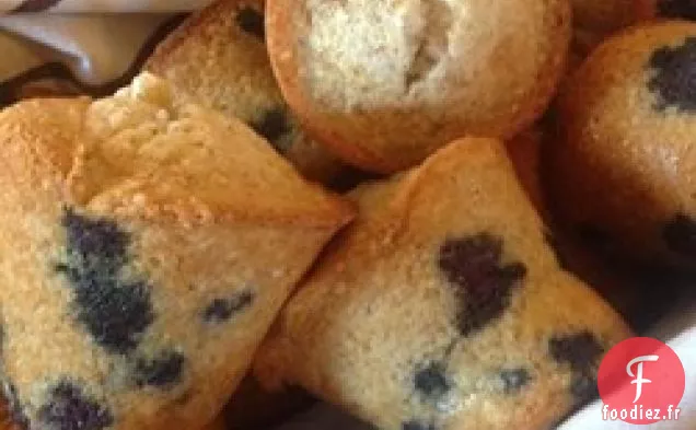 Muffins aux Myrtilles Sans Gluten