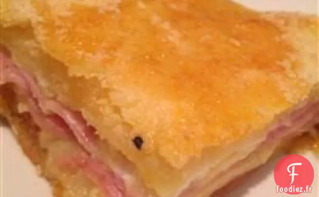 Carrés Épicés au Jambon et au Fromage