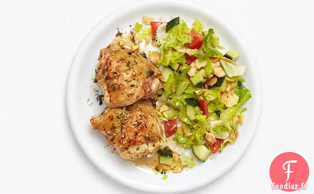 Poulet au Sésame et au Citron