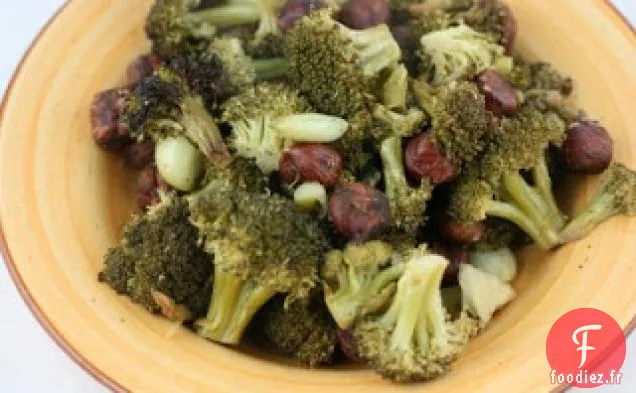Recette De Mijoteuse Au Brocoli À L'Ail Grillé Et Aux Noisettes