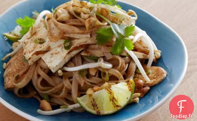 Tofu Grillé et Pad Thaï au Poulet