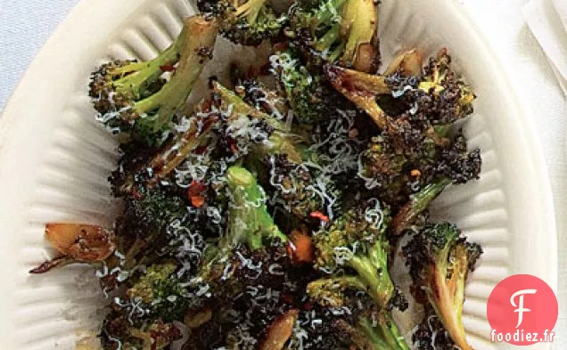 Brocoli À L'Ail Et Au Piment (brocoli Strascinati)