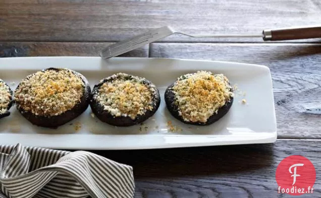 Portobellos Farcis à la Mozzarella