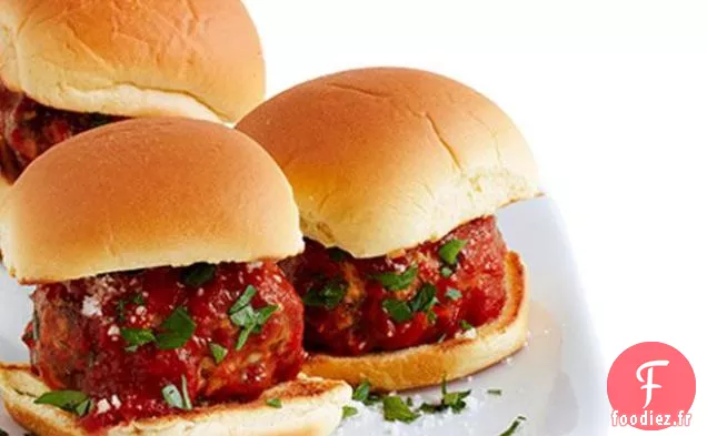 Sliders de Boulettes de viande de Jack