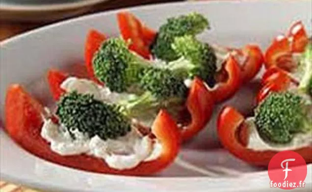 Brocoli dans un bateau
