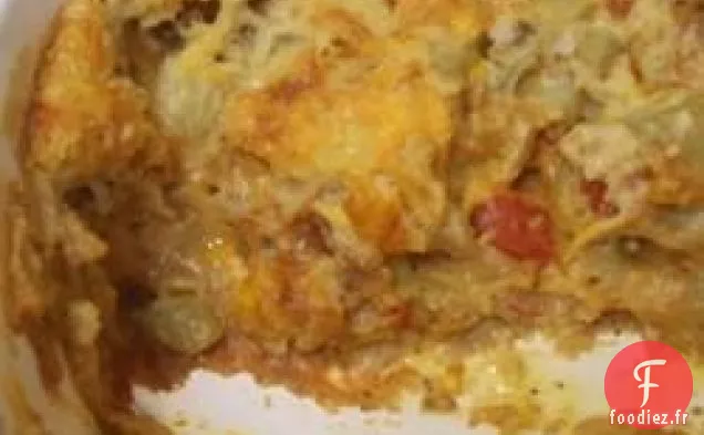 Cuisson riche de Macaronis et de Tomates