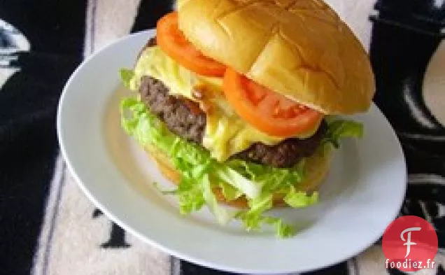 Burgers au Bacon et au Bourbon