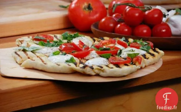 Pizza Margherita de Bobby Flay