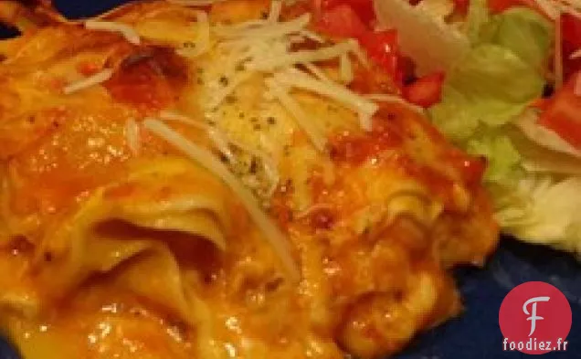 Lasagne au Poulet et à la Citrouille