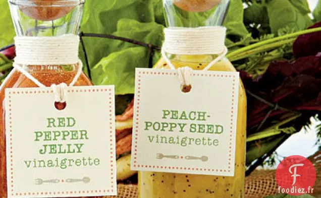 Vinaigrette aux Graines de Pêche et de Pavot