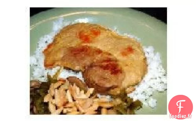 Côtelettes de Porc aux Épices Oranges