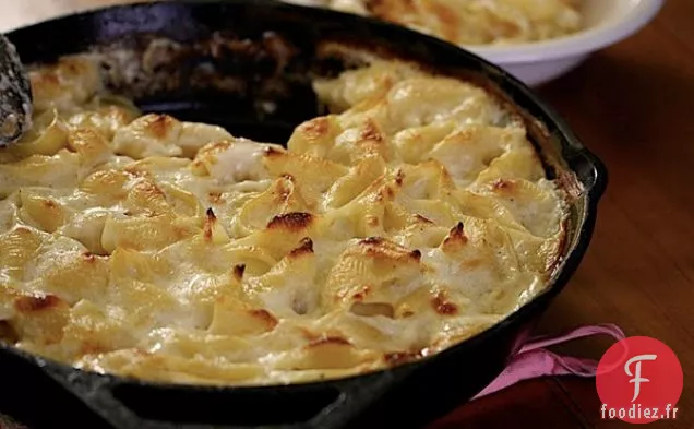 Macaroni Au Brocoli Et Au Cheddar Blanc