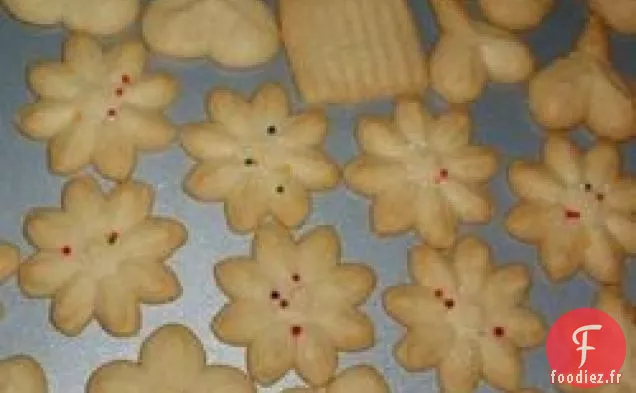 Biscuits Spritz aux Amandes Moulues Suédoises