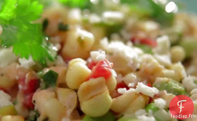 Soucoupe de Maïs à la Crème avec Cotija