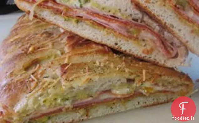 Stromboli de Viande et de Légumes