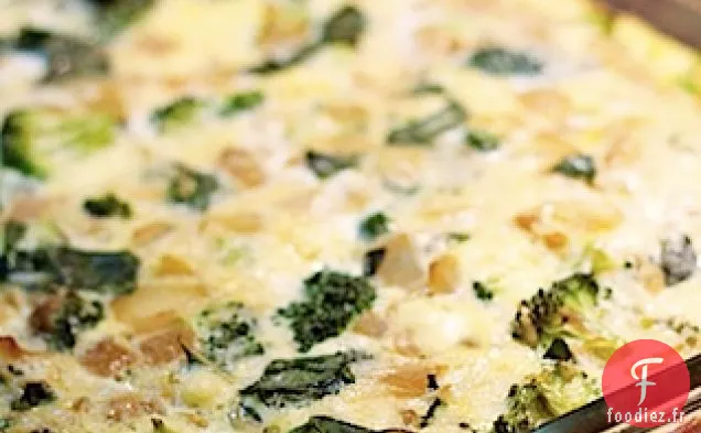 Frittata Au Brocoli Pour Une Foule