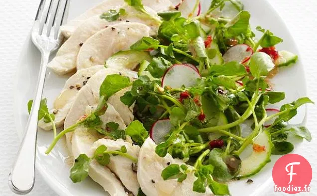 Poulet au Gingembre Poché