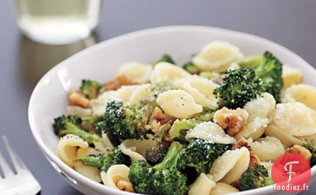 Orecchiette au Brocoli Rôti et aux Noix