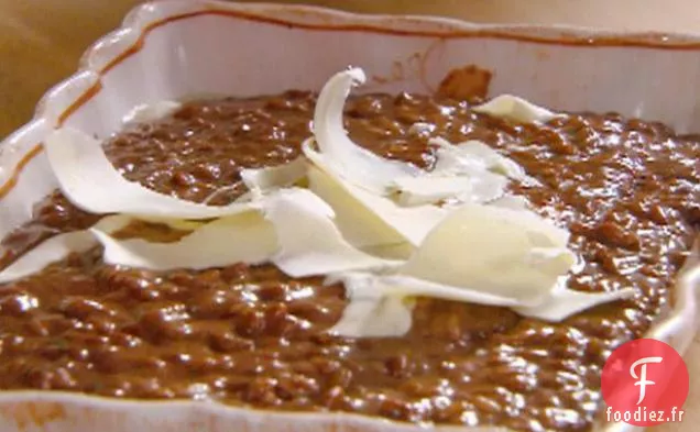 Pudding au Risotto Au Chocolat