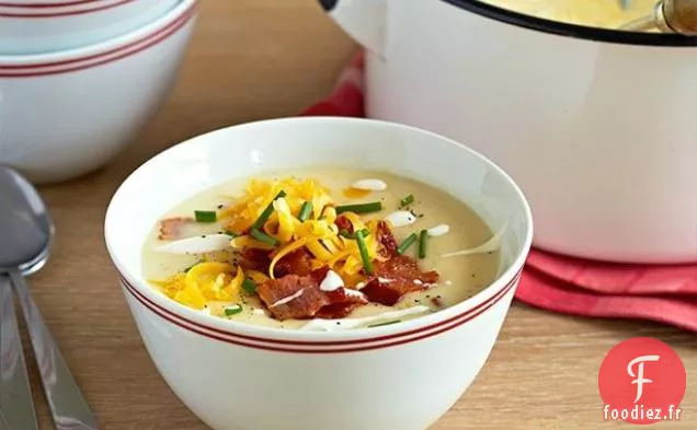 Soupe de Pommes De Terre Au Four À Pleine Charge