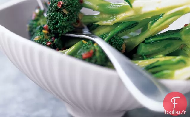 Brocoli à l'Huile d'Orange-Chili