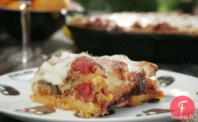 Lasagnes au Chorizo et à la Polenta