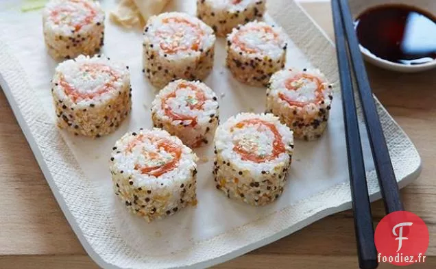 Tout Bagel Rouleaux de Sushi