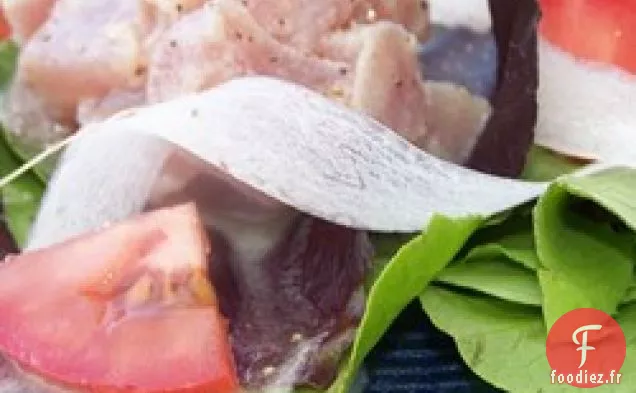 Tartare de Thon au Wasabi Ahi