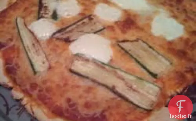 Pizza aux Courgettes au Mascarpone