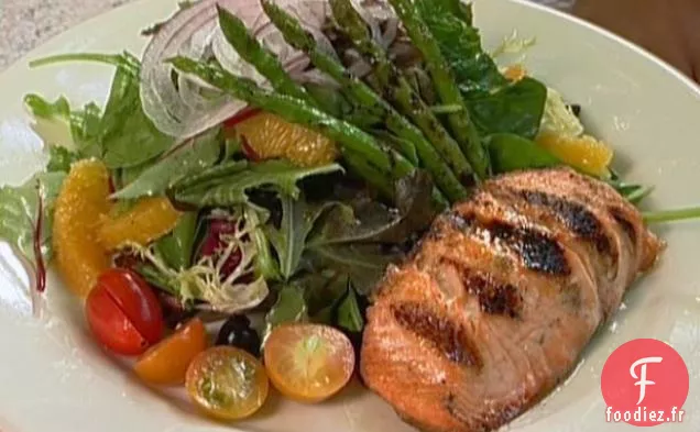 Salade de Saumon Grillé