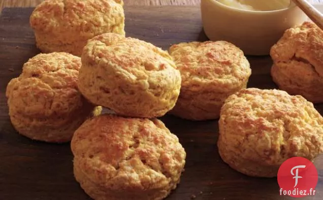 Biscuits à la Citrouille et au Parmesan