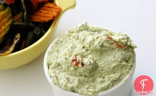 Trempette au Brocoli et aux Tomates séchées