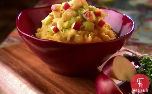 Purée de Courge de Gland Rôtie et d'Ail