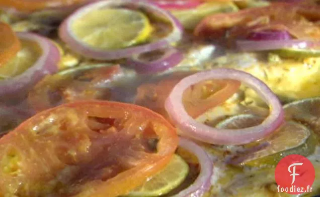 Fruits de mer Grillés en Papillote
