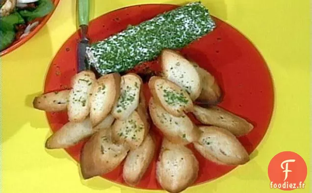 Toasts aux Herbes et au Fromage de Chèvre