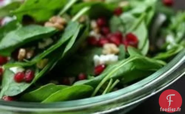 Salade d'Épinards et de Grenade