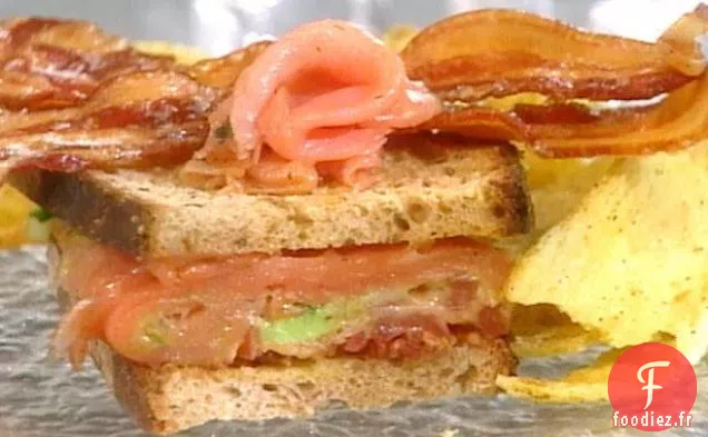 Club Sandwich de Gravlax