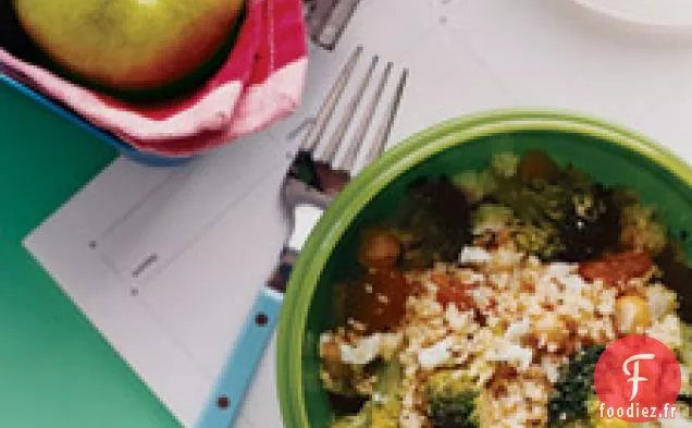 Salade De Couscous Au Brocoli Et Aux Raisins Secs