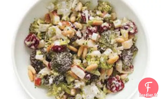 Brocoli Crémeux Et Salade De Pommes