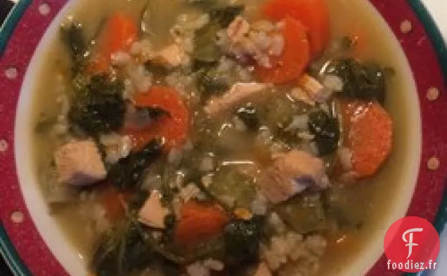 Soupe au Poulet et aux Légumes