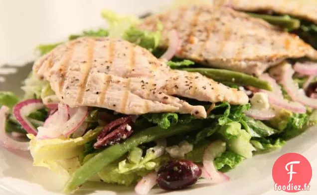 Salade Méditerranéenne au Poulet Grillé
